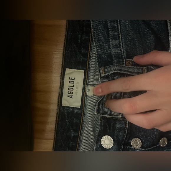 LUNA HIGH RISE PIECED agolde - Picture 3 of 4